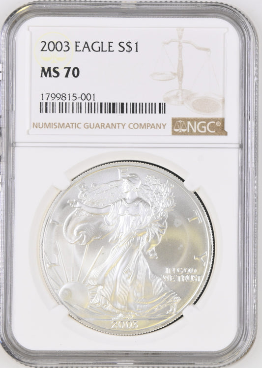 2003 EAGLE S$1 MS 70