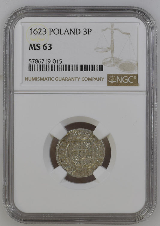 1623 POLAND 3P MS 63