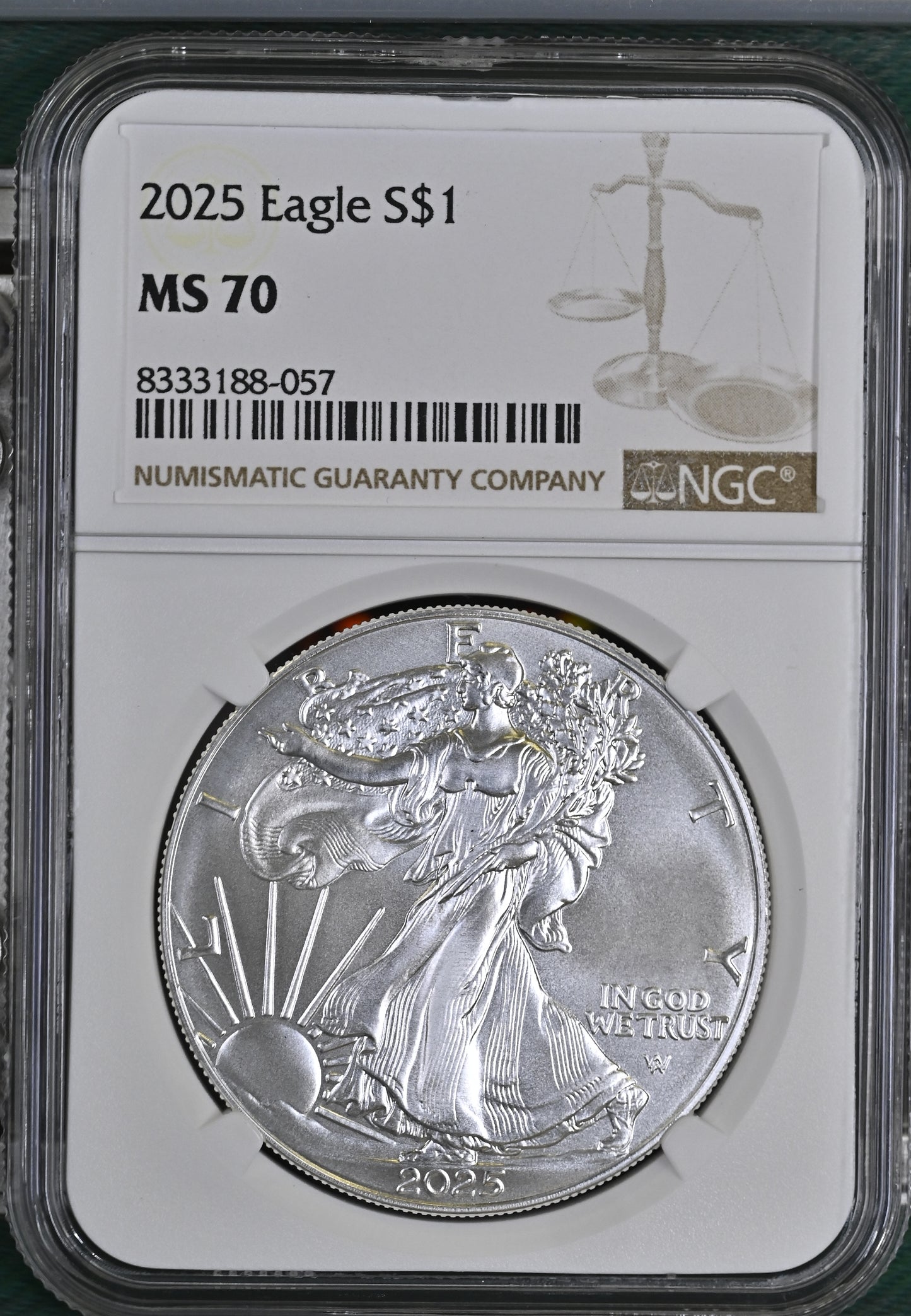 2025 EAGLE S$1 MS 70