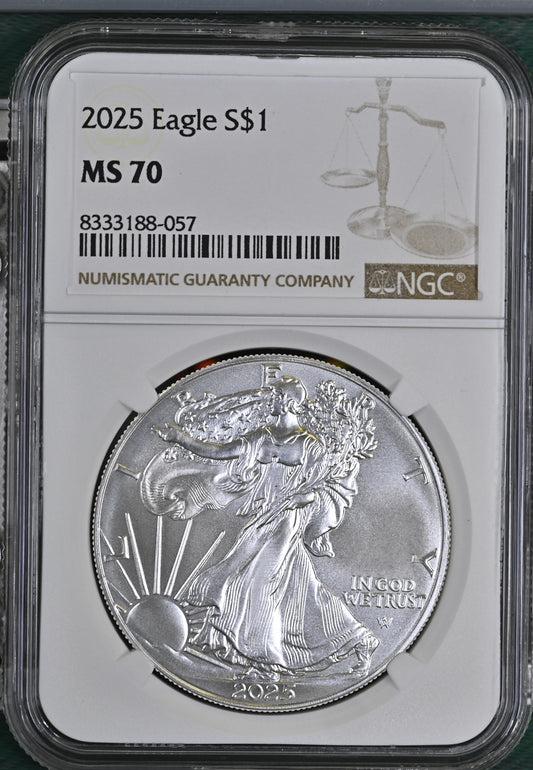 2025 EAGLE S$1 MS 70