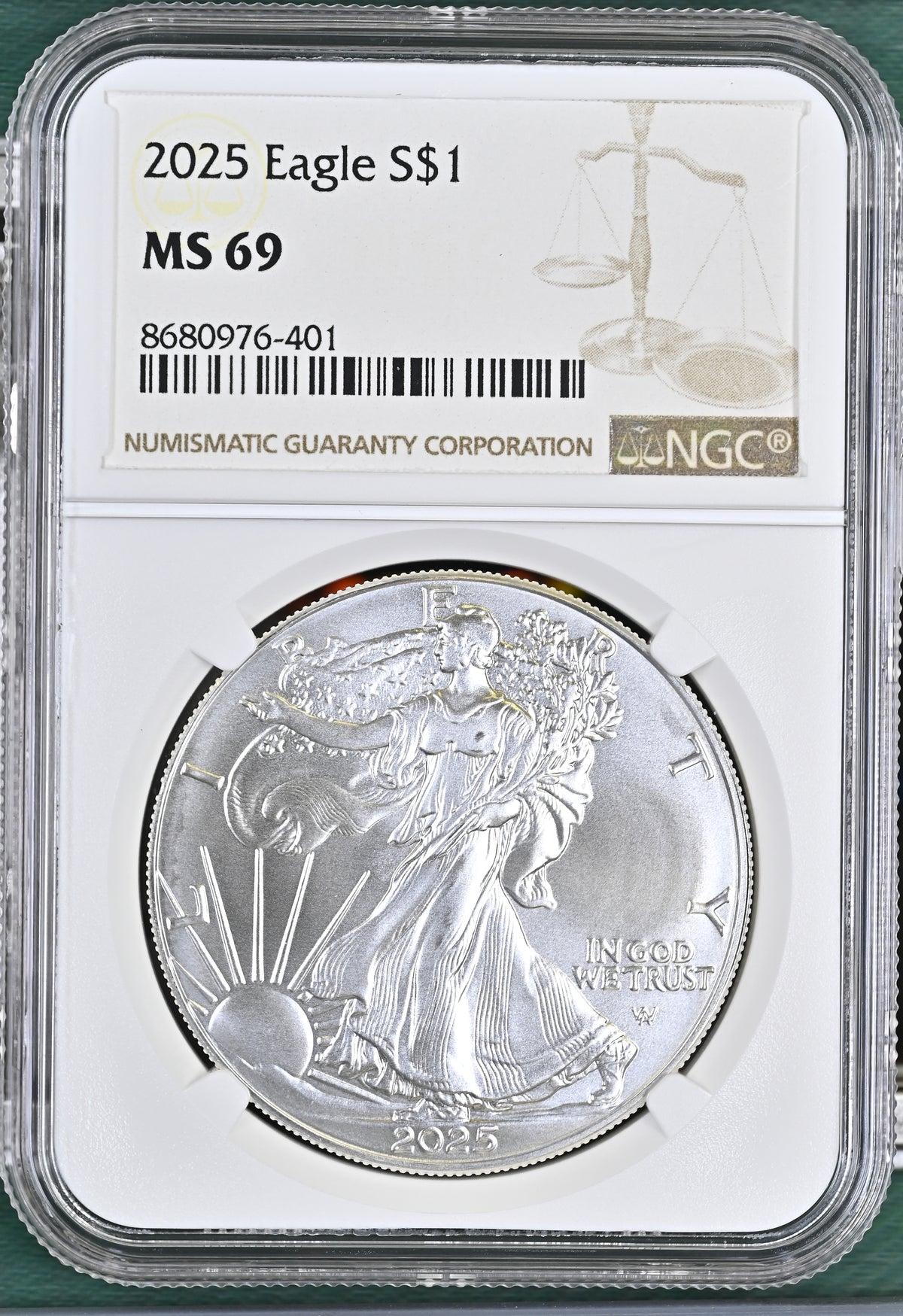 2025 TYPE 2 (REGULAR COIN) MS 69
