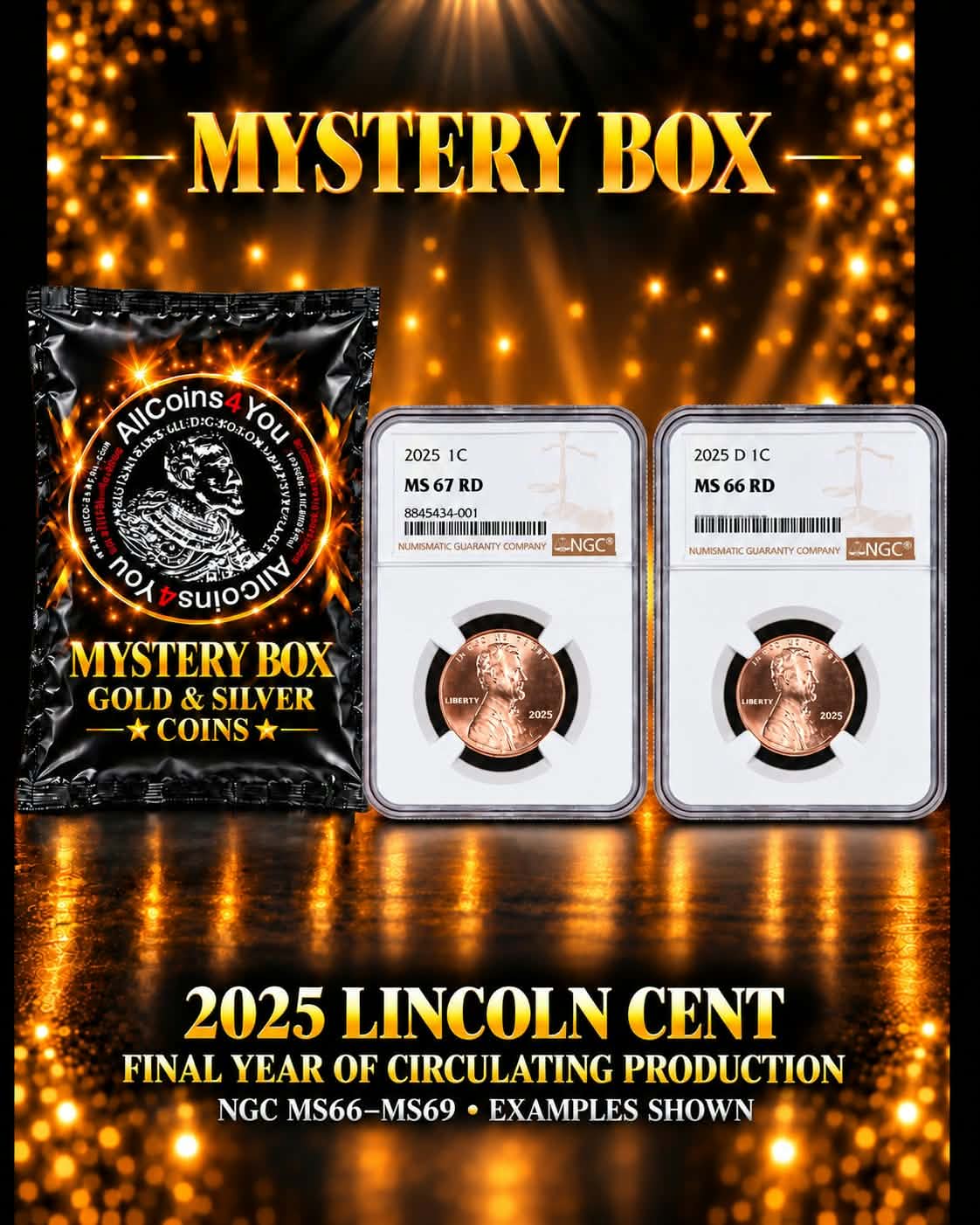 Lincoln Cent Mystery Box