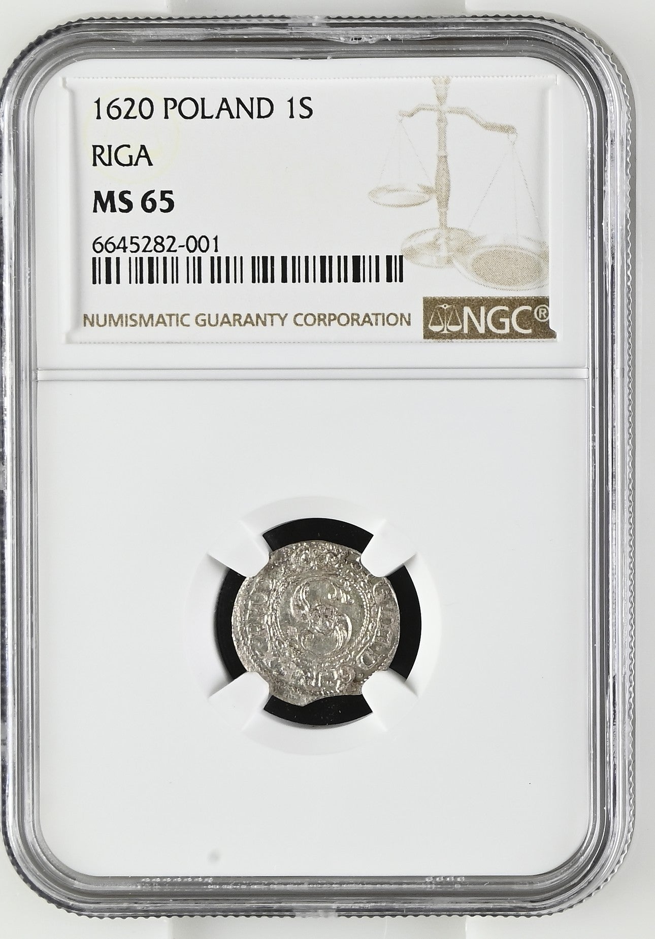 1620 POLAND 1S NGC MS 65 TOP-POP