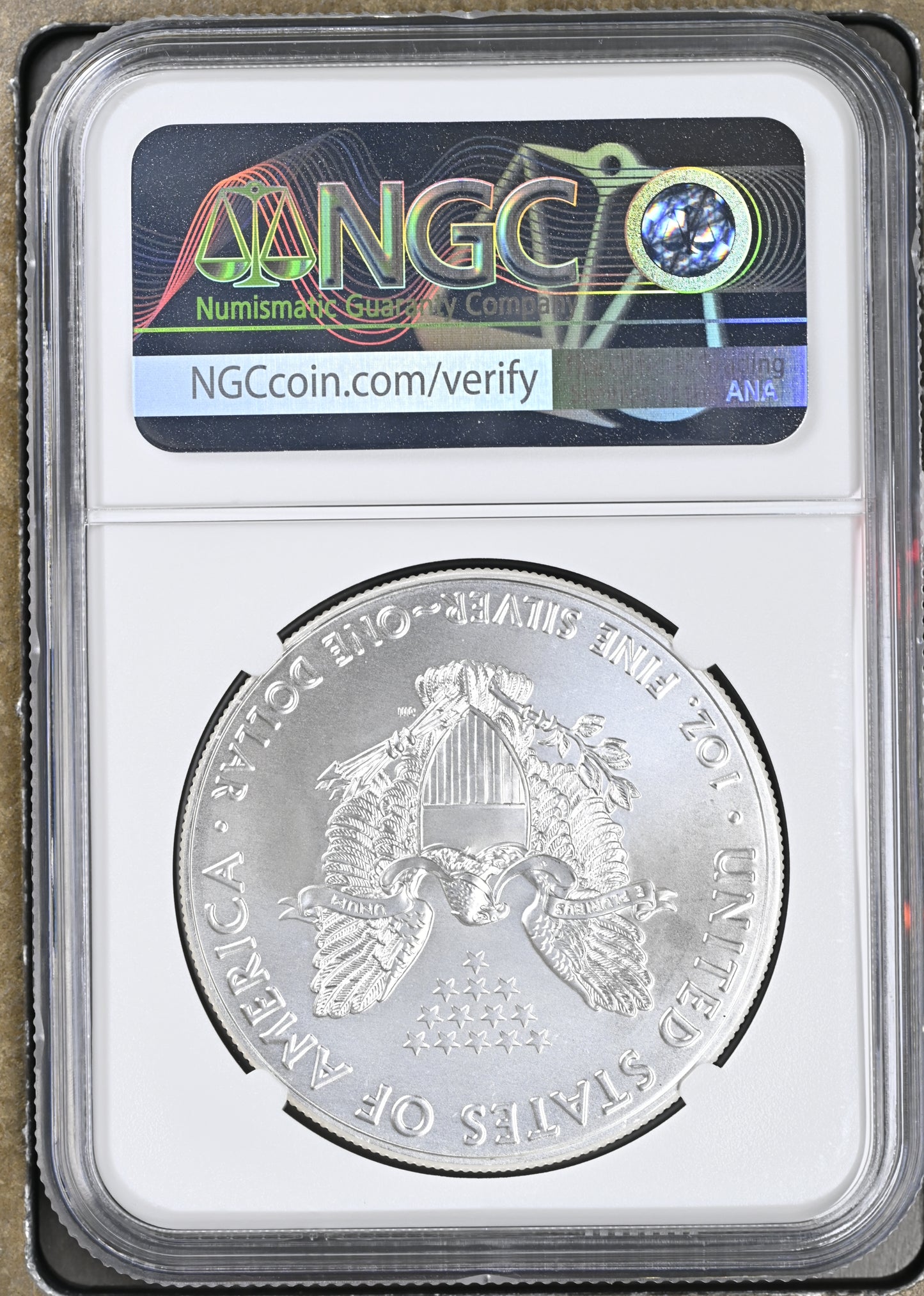 2017 (W) EAGLE S$1 STRUCK AT WEST POINT MINT MS 69