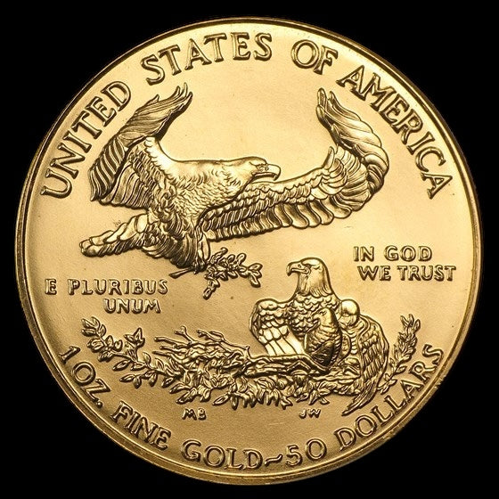1998 1 OZ AMERICAN GOLD EAGLE BU