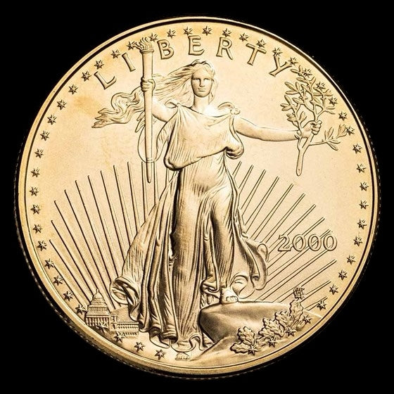 2000 1 OZ AMERICAN GOLD EAGLE BU
