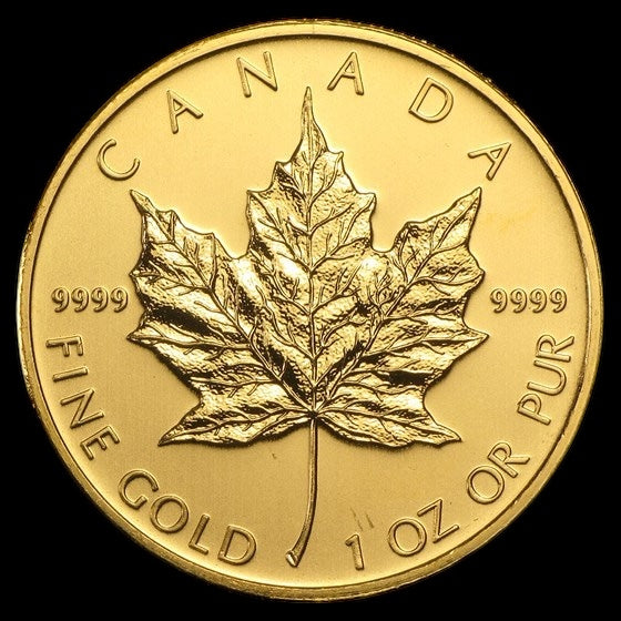 2009 CANADA 1 OZ GOLD MAPLE BU