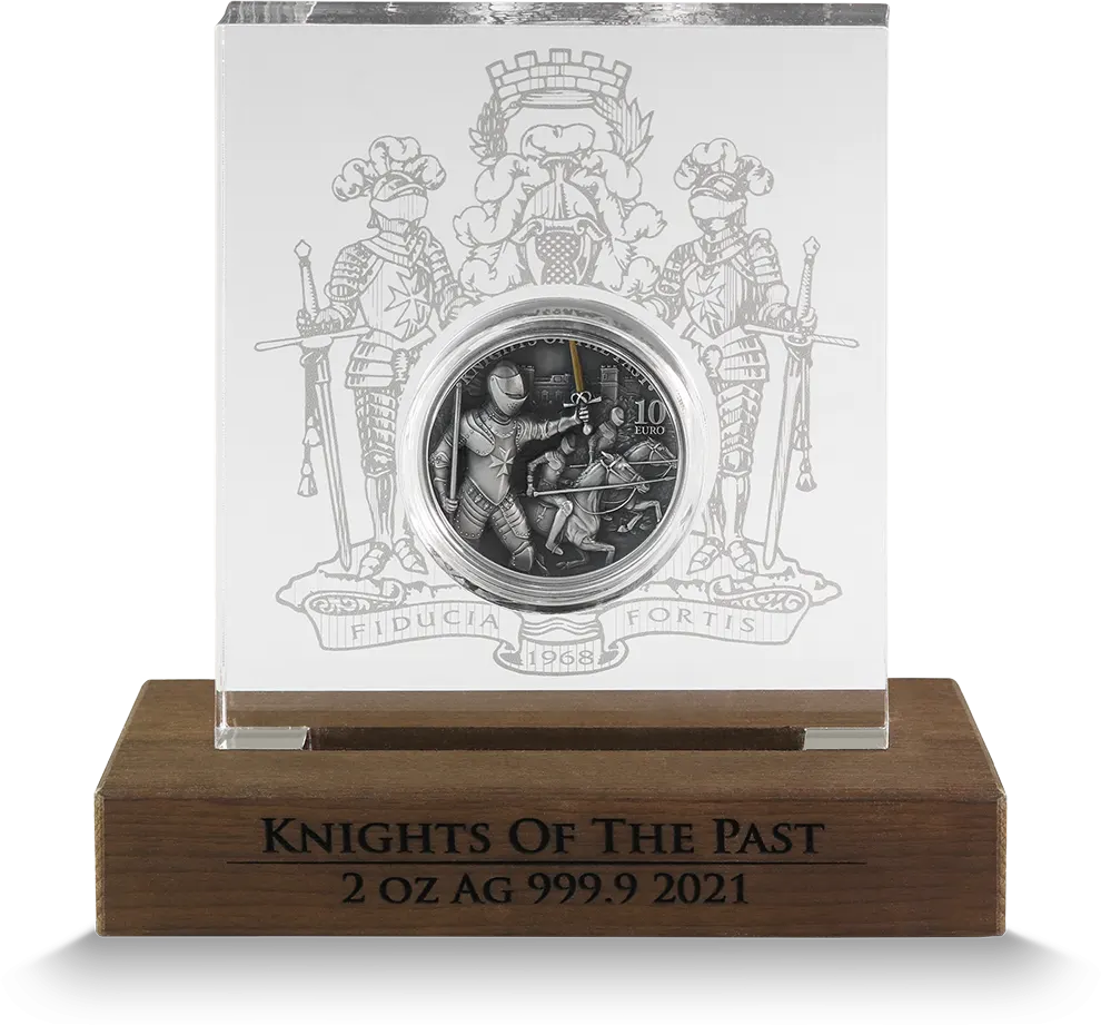 2021 KNIGHTS OF THE PAST 10 EURO 2 OZ SILVER