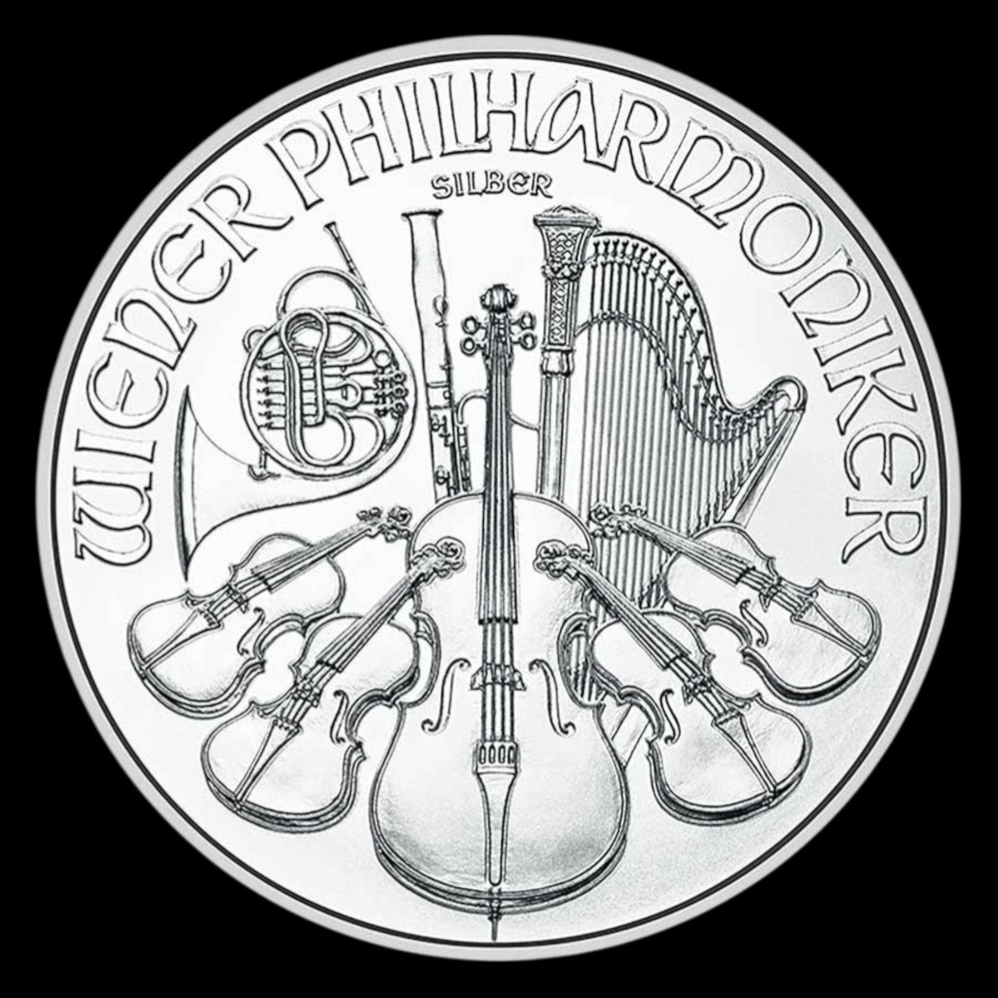2025 AUSTRIA 1 OZ SILVER PHILHARMONIC (20 COINS IN TUBE)