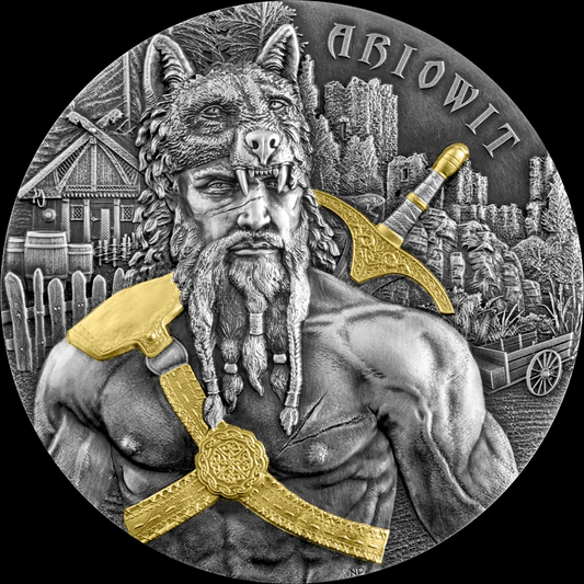 2020 WARRIORS ARIOWIT 2 OZ SILVER BU