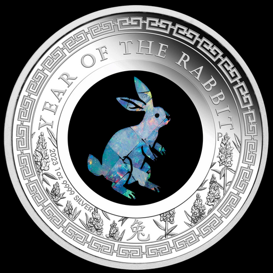 2023 AUSTRALIAN OPAL LUNAR YEAR OF THE RABBIT