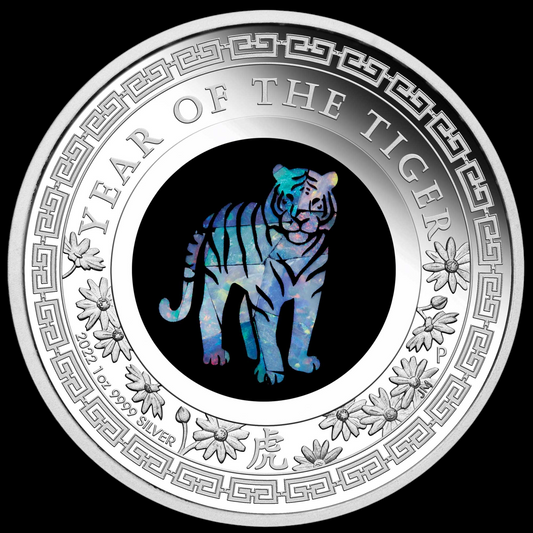2022 AUSTRALIAN OPAL LUNAR YEAR OF THE TIGER