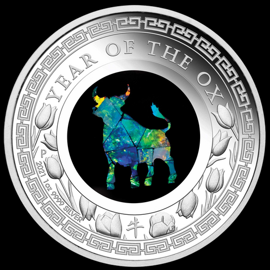 2021 AUSTRALIAN OPAL LUNAR YEAR OF THE OX