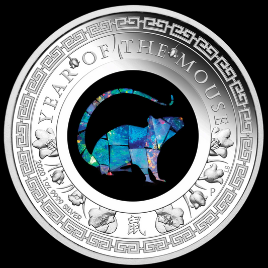 2020 AUSTRALIAN OPAL LUNAR YEAR OF THE MOUSE
