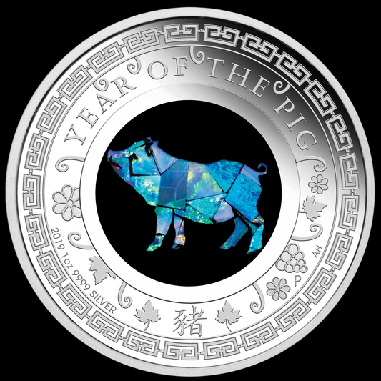 2019 AUSTRALIAN OPAL LUNAR YEAR OF THE PIG