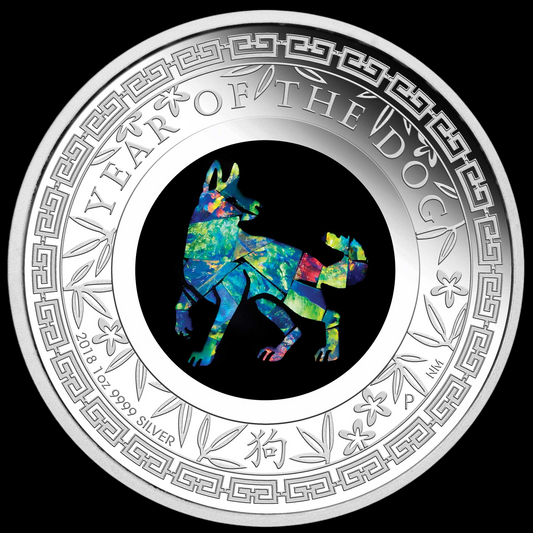 2018 AUSTRALIAN OPAL LUNAR YEAR OF DOG