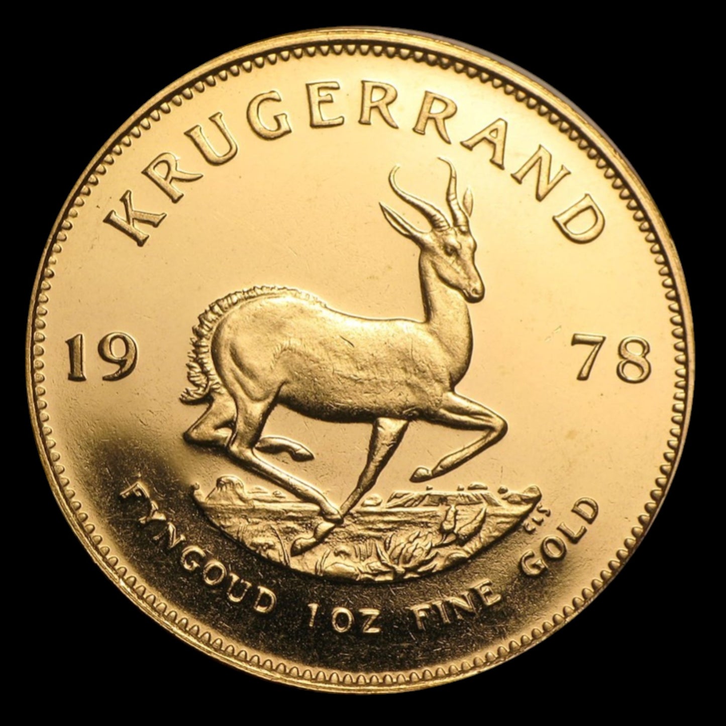 1978 SOUTH AFRICA 1 OZ GOLD KRUGERRAND BU